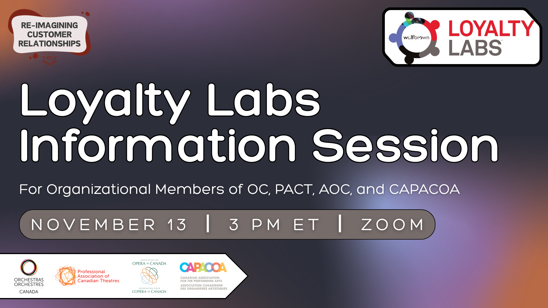 Loyalty Labs Information Session - Canadian Association for the ...